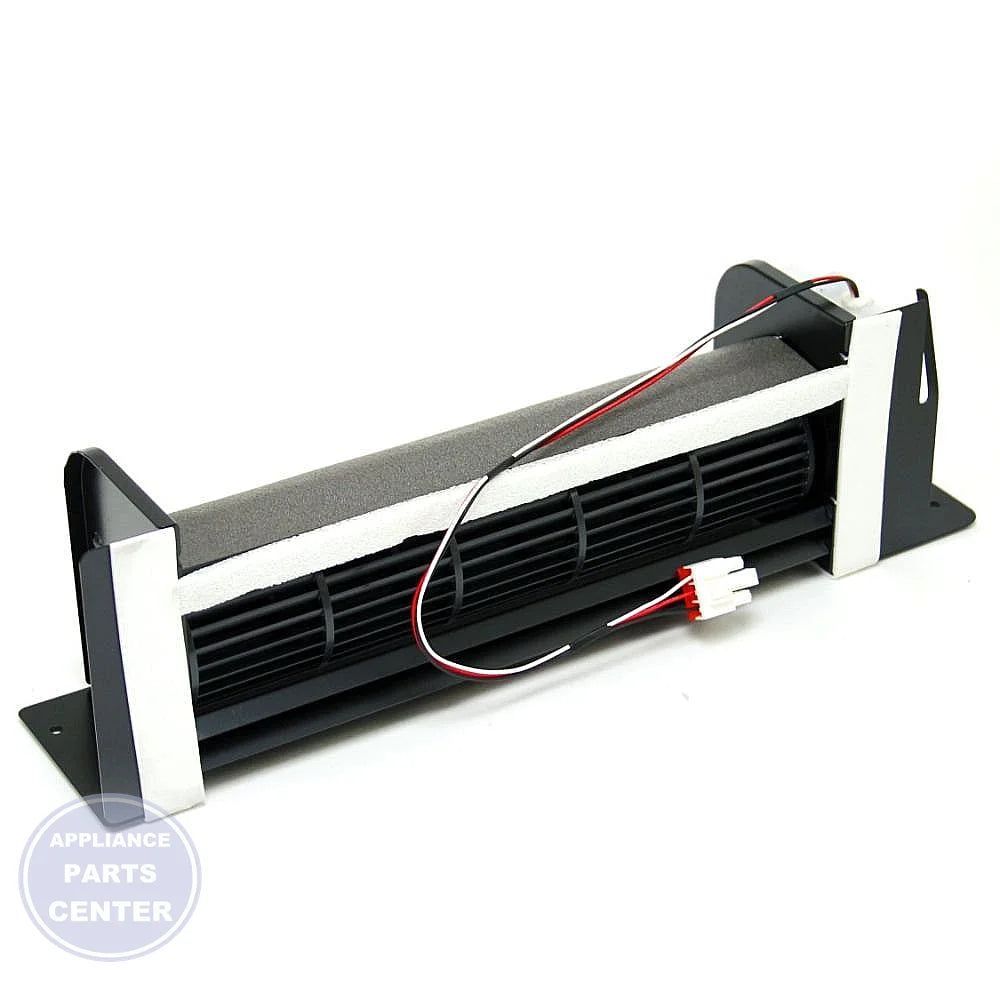 SAMSUNG REFRIGERATOR EVAPORATOR FAN MOTOR DA97-01182A - Main view showing airflow efficiency for Samsung models