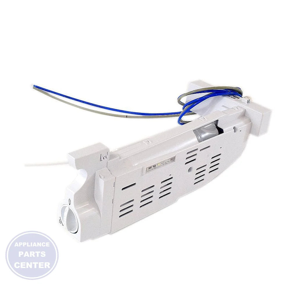 Samsung Refrigerator Filter Tank Case Assembly DA97-13850A - Main view showing water filtration system for select Samsung models