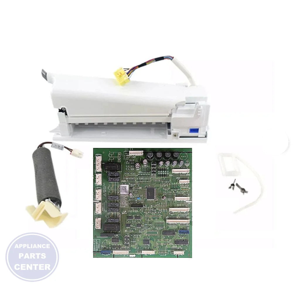 SAMSUNG REFRIGERATOR ICE ASSEMBLY DA94-04399E FS - Main view showing efficient ice making for Samsung models