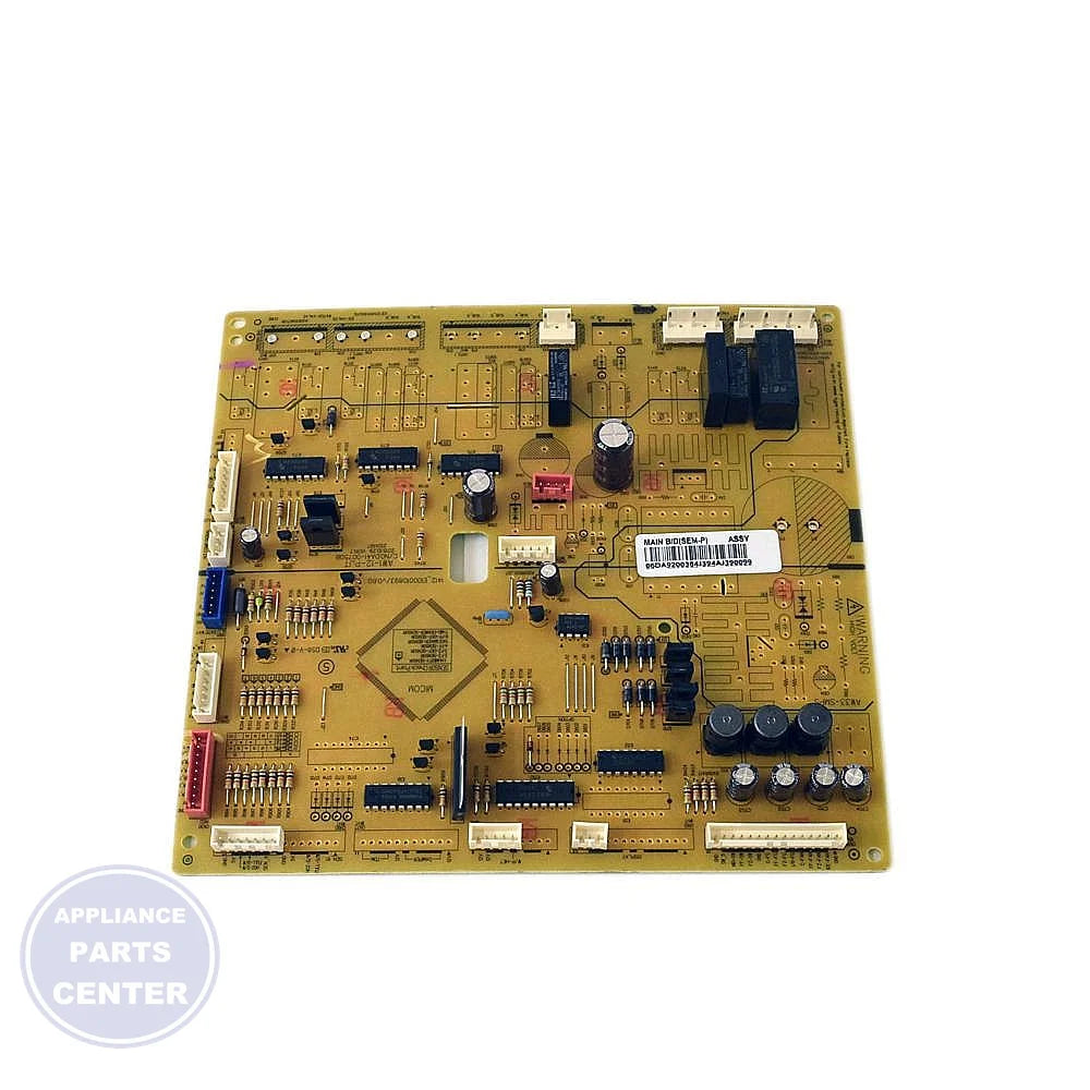 SAMSUNG REFRIGERATOR MAIN LED TOUCH PCB DA92-00384J - Main view showing LED touch operation for specific models