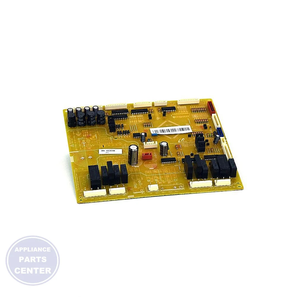 SAMSUNG REFRIGERATOR MAIN PCB DA92-00484C - Main view showing circuit board & timer for SMG Refrigerator