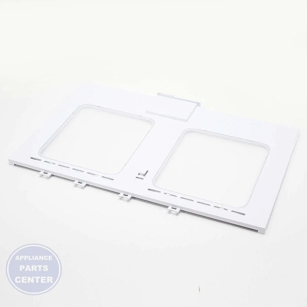 Samsung Refrigerator Pantry Shelf Assembly DA97-12689A - Main view showing adjustable design for SMG models