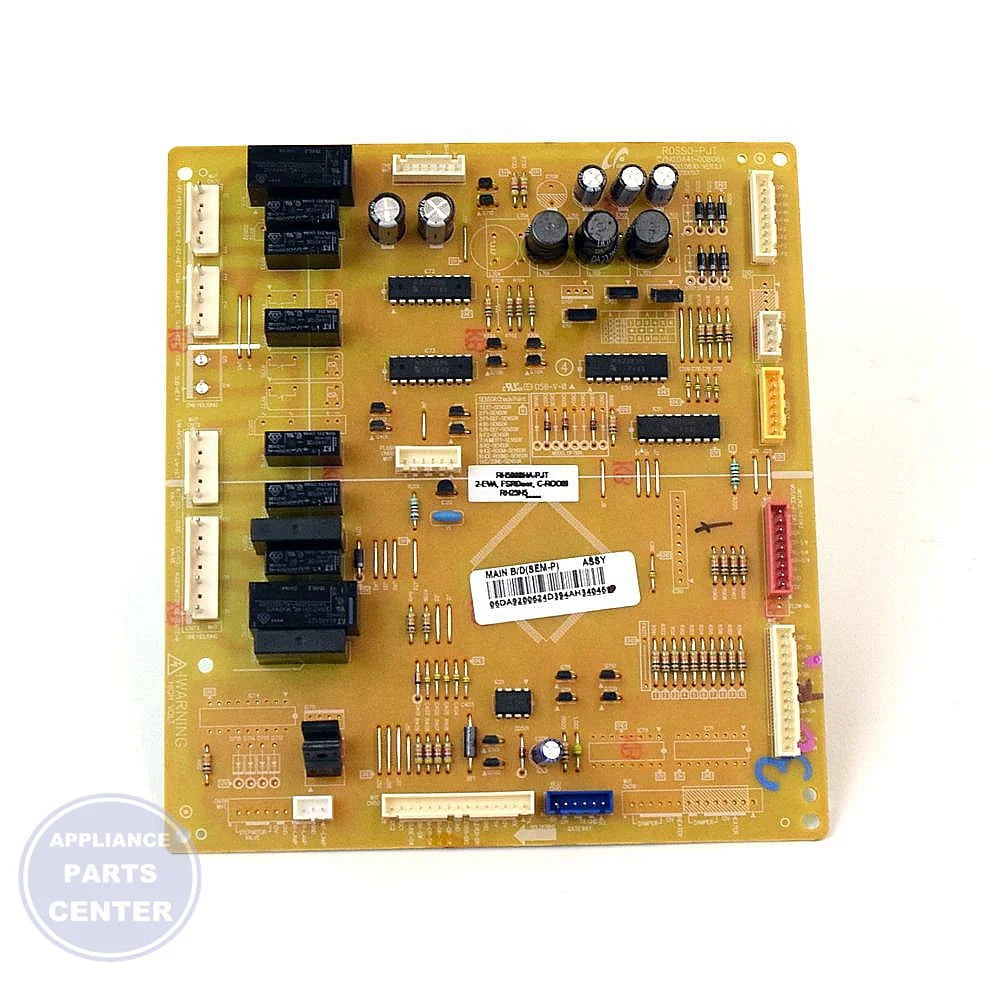 SAMSUNG REFRIGERATOR PCB MAIN ICE AND WATER - Main view showing energy-efficient design for Samsung XYZ model