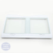 SAMSUNG REFRIGERATOR VEGETABLE CRISPER COVER ASSEMBLY DA97-11287A - Main view showing durable construction for specific models