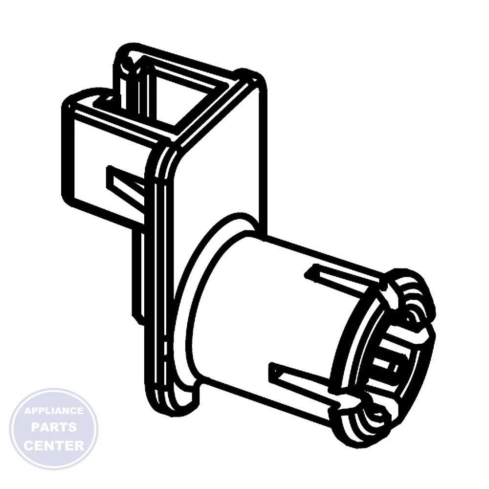 Samsung Roller Holder DD61-00351A - Main view showing sturdy construction for Samsung models