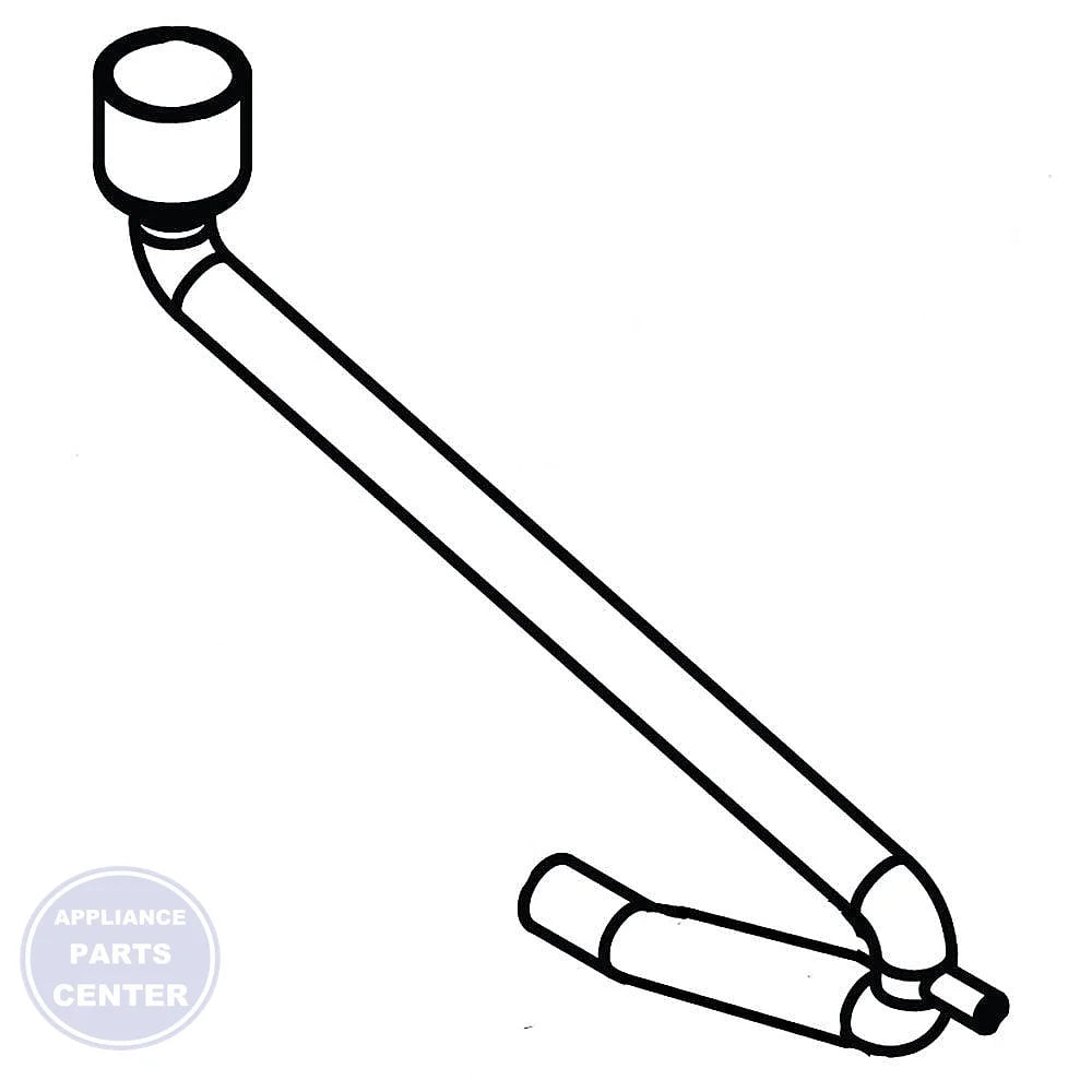 SCOTSMAN ICE BIN DRAIN PUMP TUBE 02-4413-01 - Main view showing efficient drainage for STS Ice Machine