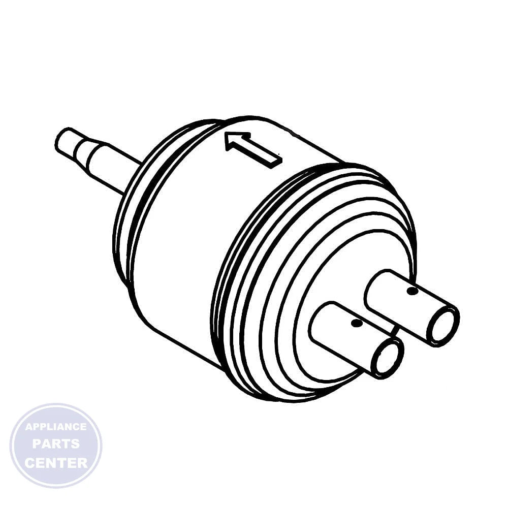 SCOTSMAN ICE DRYER FILTER 16-1219-01 - Main view showing impurity removal for STS models
