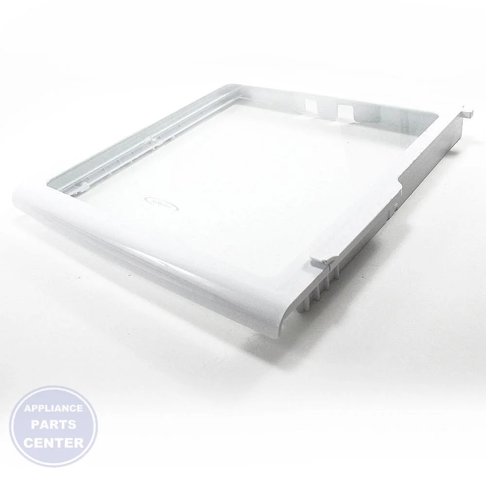 GEH SHELF SNACK PAN ASM WR71X10685 - Main view showing adjustable dividers for GEH models