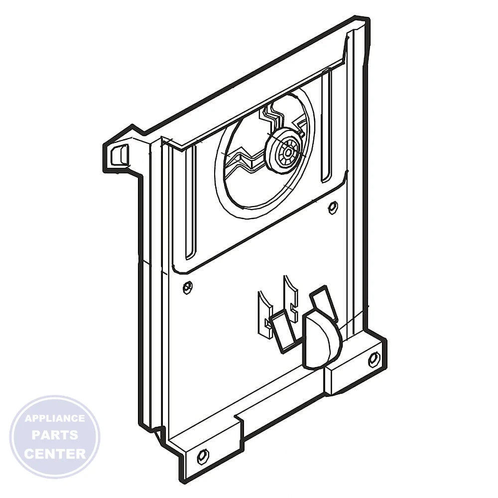 L-G SHROUD,FREEZER MHN62462002 - Main view showing cooling efficiency for specific models