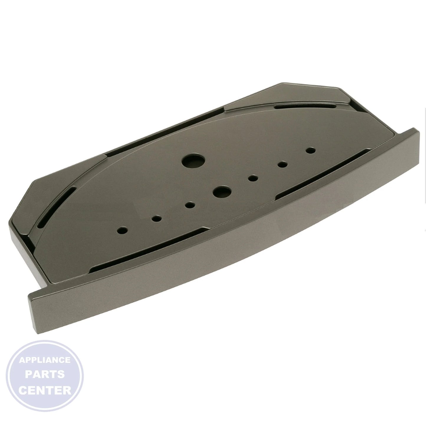 GEH SLATE DRIP TRAY PROFILE WR17X34474 - Main view showing efficient water collection for GEH models