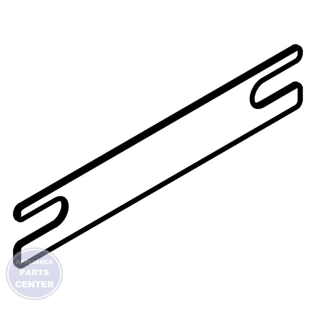 WPL SPACER-HINGE,TOP W10291661 - Main view showing precise alignment for WPL Refrigerator