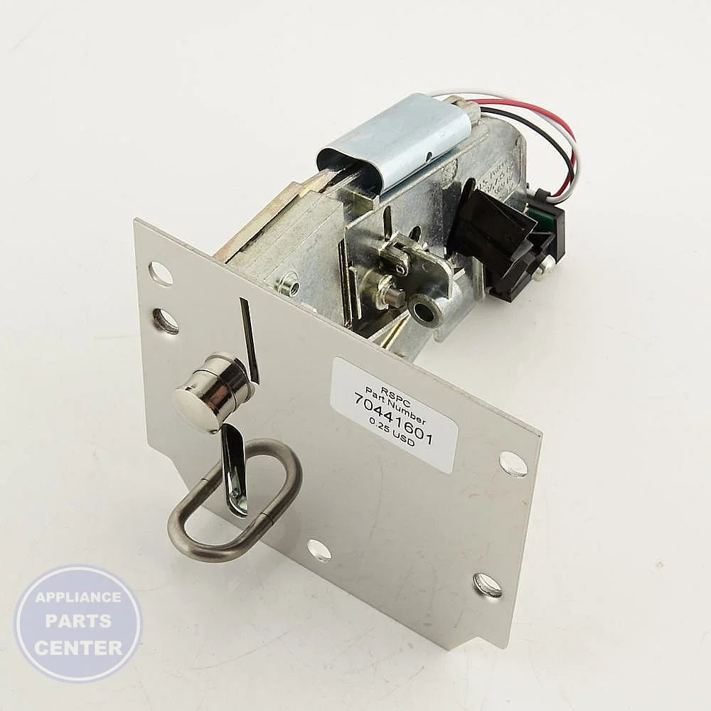 Speed Queen SPEED QUEEN COINDROP USA .25 MUNZ LCZ PK - Main view showing coin-operated mechanism for SPQ Dryer
