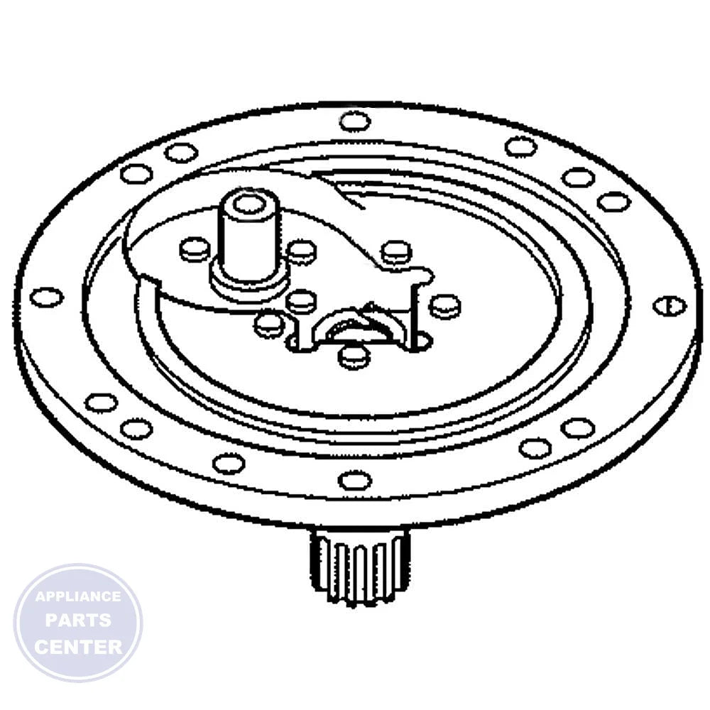 SPEED QUEEN TRANSMISSION COVER ASSEMBLY 37471 - Main view showing sturdy construction for SPQ Washing Machines