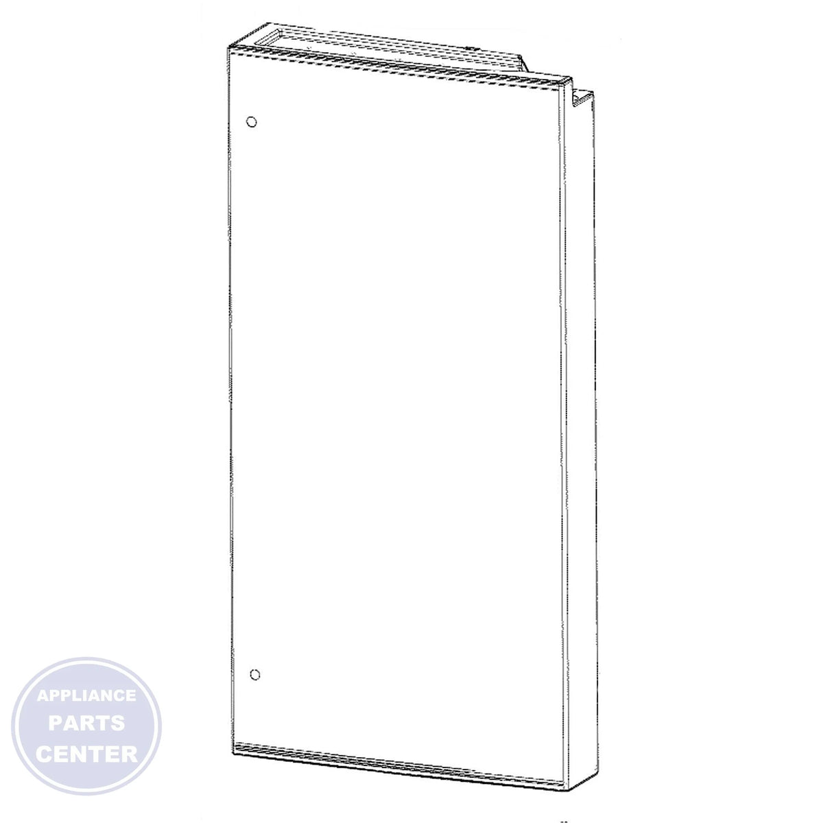 GEH STAINLESS CAFI REFRIGERATOR RIGHT DOOR WR78X31959 - Main view showing sleek stainless design for GEH models