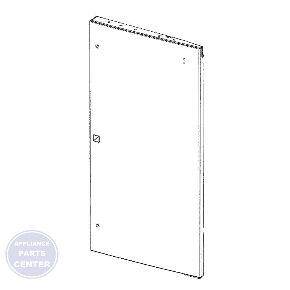 GEH STAINLESS OUTER DOOR IN DOOR WR78X31903 - Main view showing sleek design for GEH refrigerator models