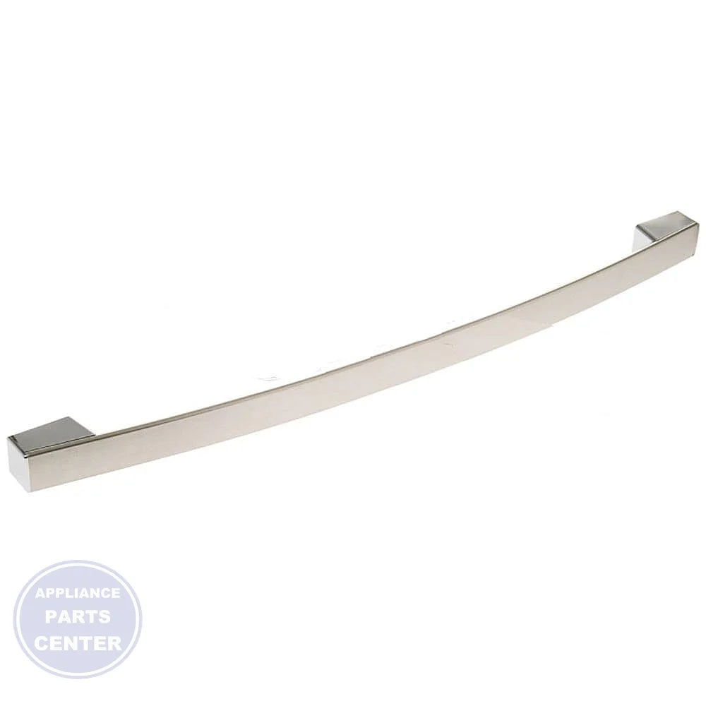 GEH STAINLESS STEEL HANDLE AND ENDCAP WB15X35073 - Main view showing sleek design for GEH oven models