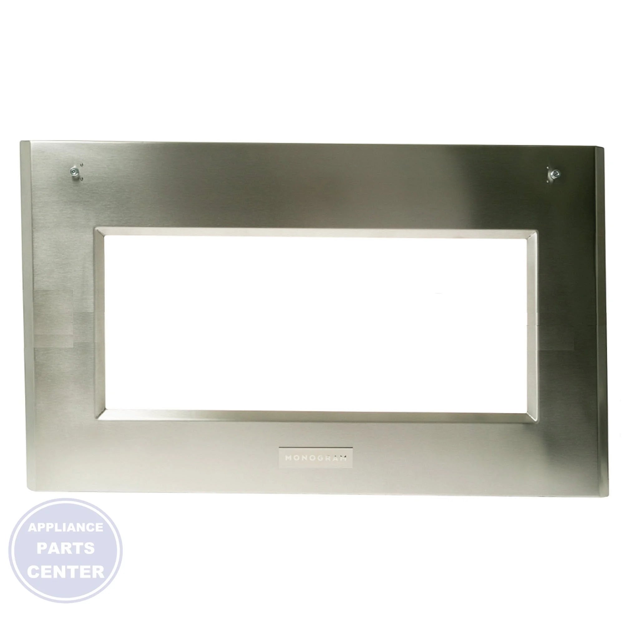 GEH STAINLESS STEEL OVEN DOOR PANEL WB56X37966 - Main view showing sleek design for GEH models