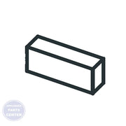 SAM STOPPER-DOOR REF LOW;POLARIS,PO-SPHC,T4. DA61-07526A - Main view showing secure door seal for SAM Refrigerator models