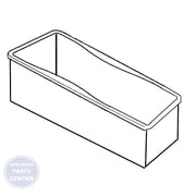 L-G TRAY,FREEZER MJS62773301 - Main view showing spacious storage for L-G Refrigerators