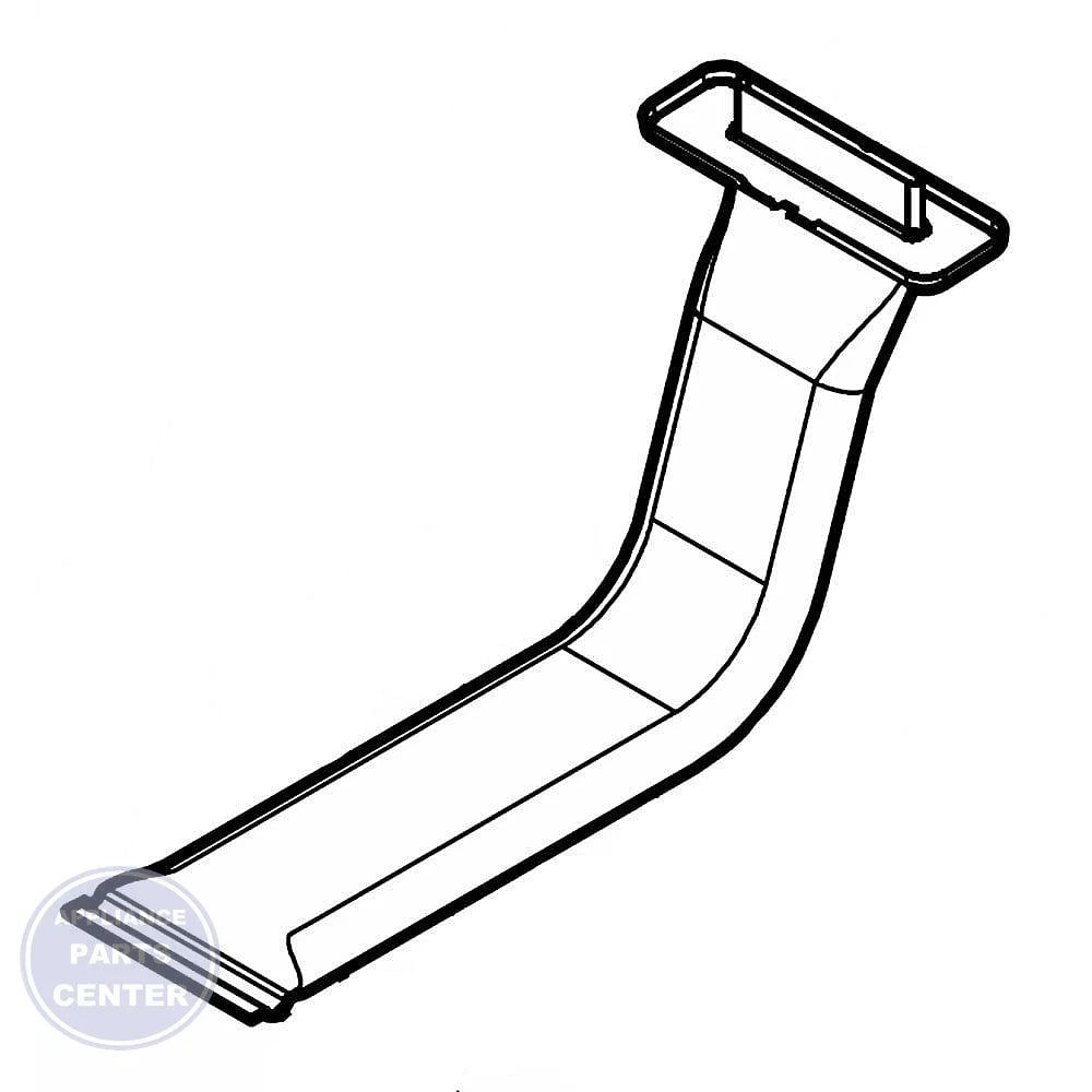 WCI TUBE 5304514160 - Main view showing efficient gas flow for WCI models