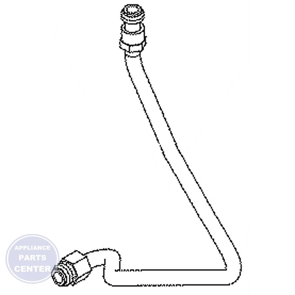 GEH TUBE LOWER BAKE SUPPLY WB28X20757 - Main view showing heat distribution for select models
