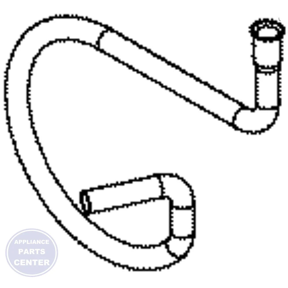 GEH TUBE SUCTION JUMPER WR87X23634 - Main view showing durable construction for GEH refrigerators