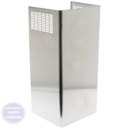 GEH UPPER DUCT COVER WB38X10105 - Main view showing ventilation support for select models