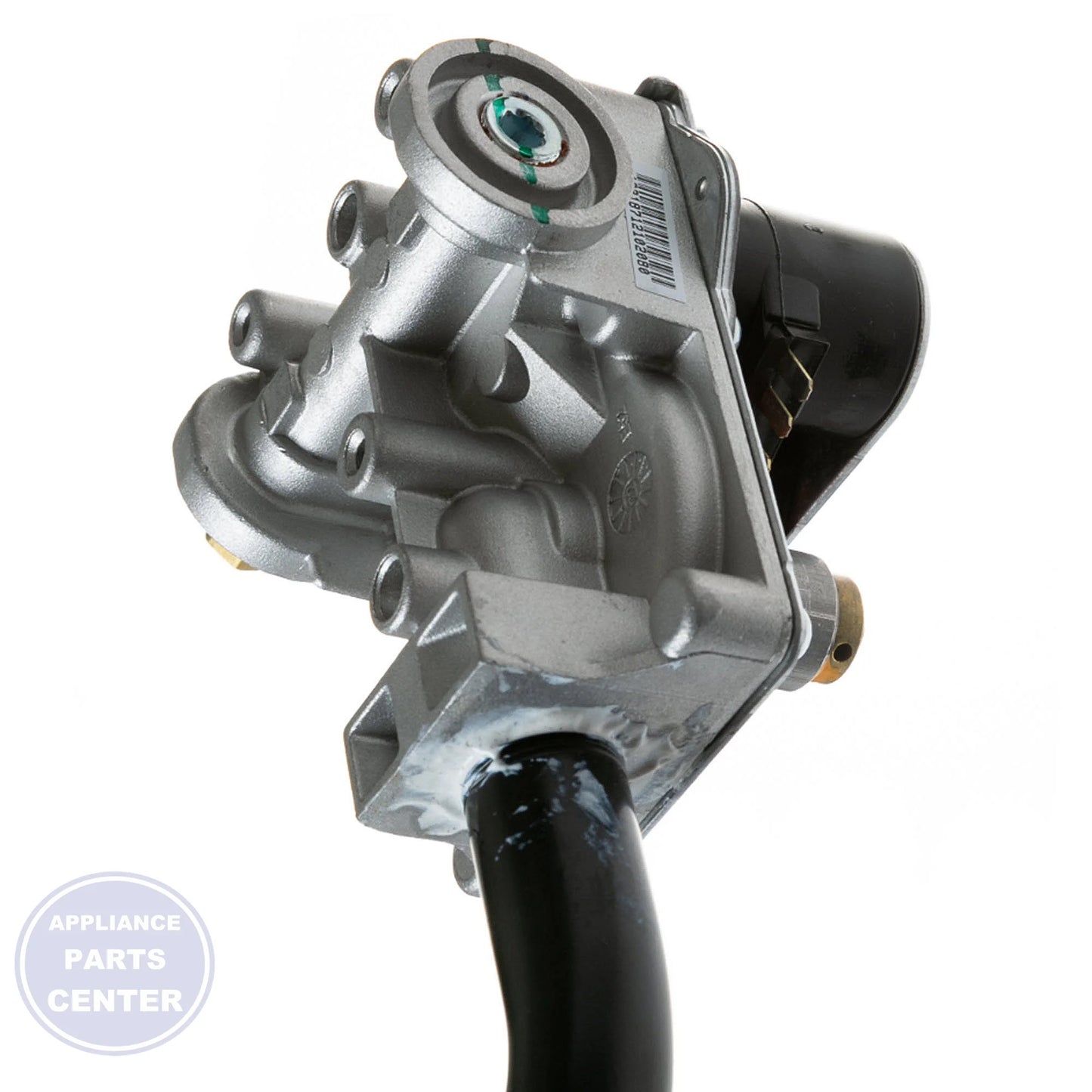 VALVE AND PIPE CONVERSION ASSEMBLY NG TO LP WE03X23917 - Detailed view of gas conversion details