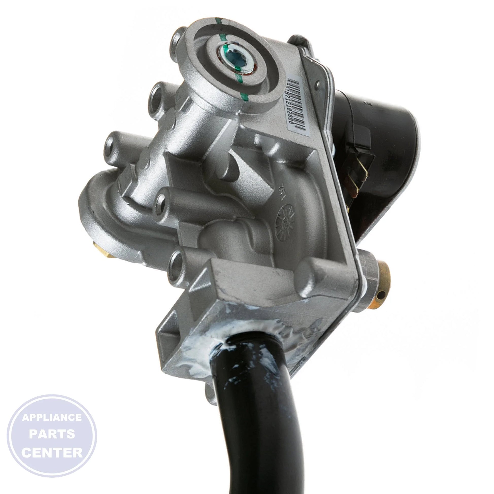 VALVE AND PIPE CONVERSION ASSEMBLY NG TO LP WE03X23917 - Detailed view of gas conversion details