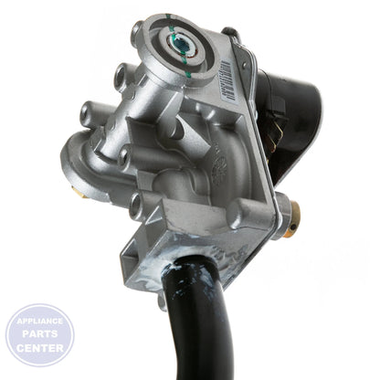 VALVE AND PIPE CONVERSION ASSEMBLY NG TO LP WE03X23917 - Detailed view of gas conversion details