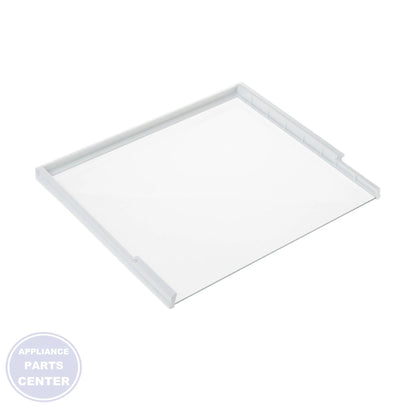 VEG PAN COVER ASM WR71X20361 - Detailed view of the efficient shelf support system