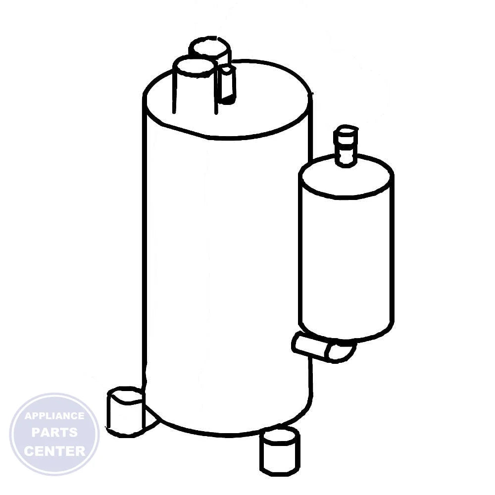 WCI #VP#COMPRESSOR 5304493843 - Main view showing efficient cooling for specific models