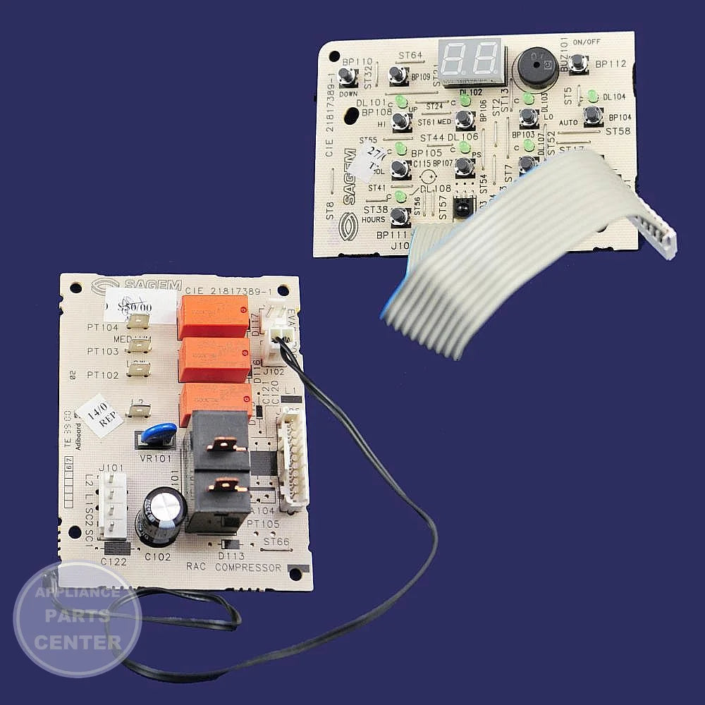 WCI #VP#PC BOARD 309350403 - Main view showing efficiency for specific models