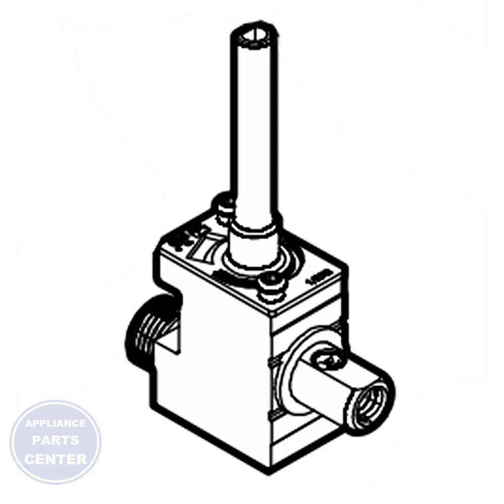 WCI #VP#VALVE 316271303 - Main view showing gas flow control for specific models