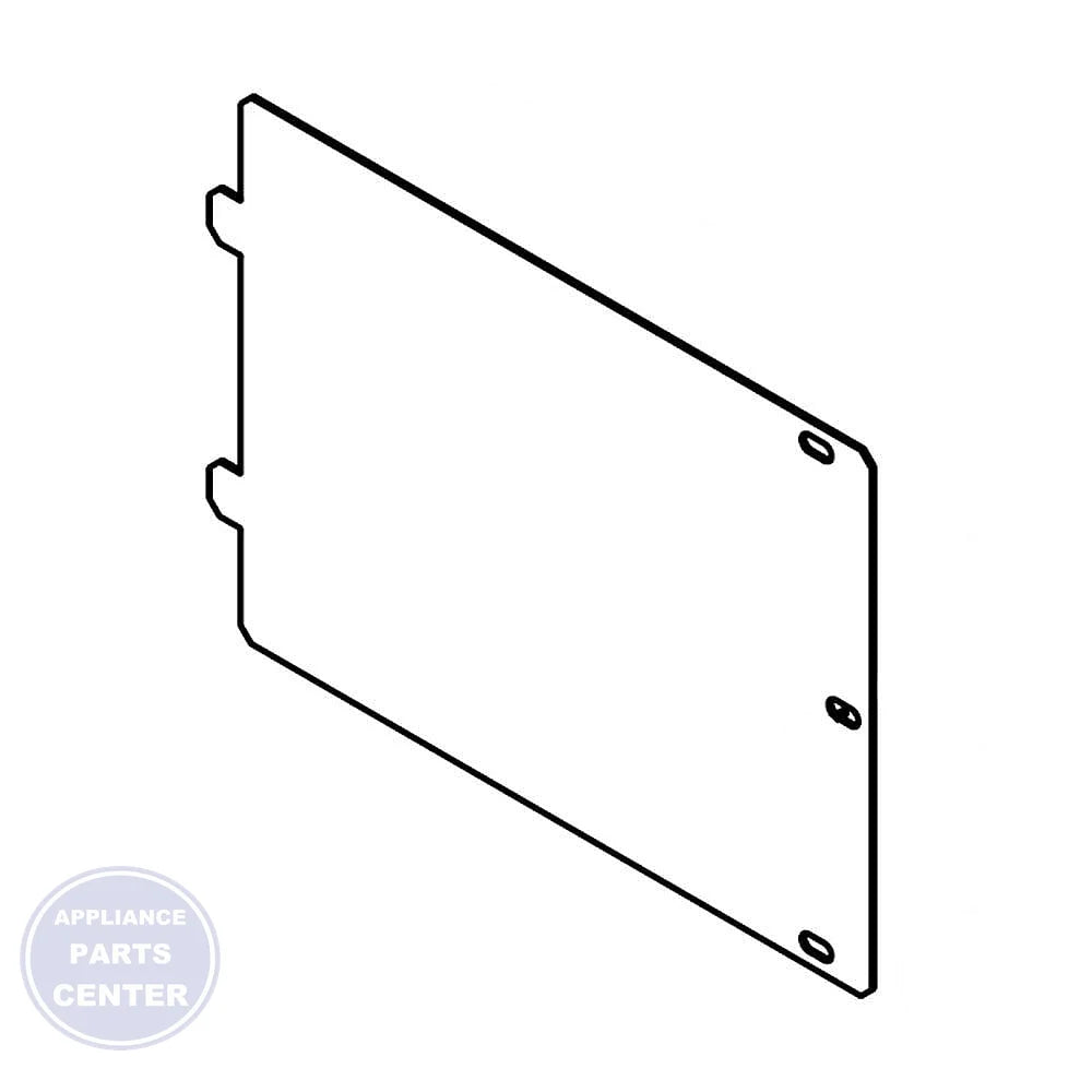 Whirlpool WHIRLPOOL ACCESS COVER W10115843 - Main view showing secure fit for Whirlpool models