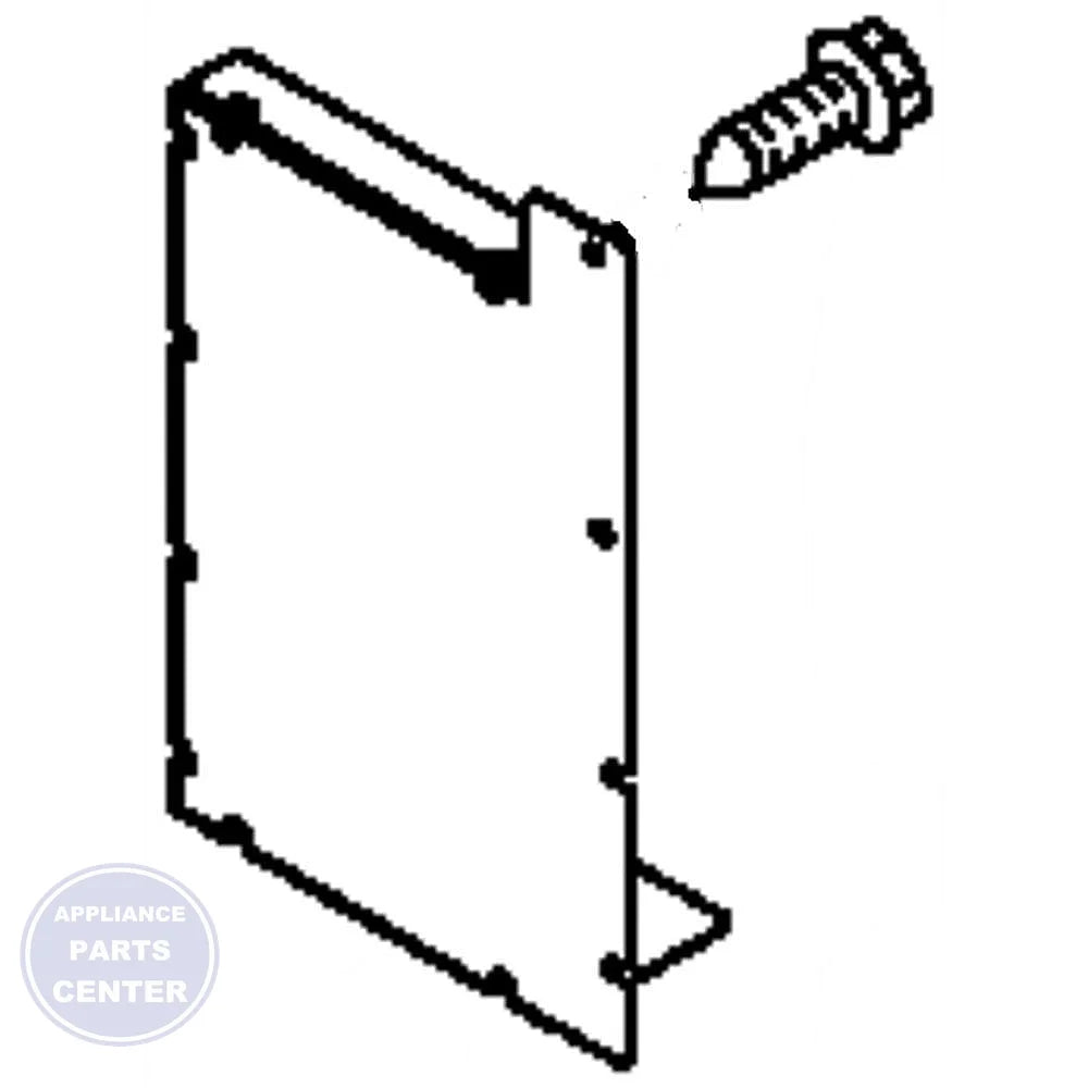 Whirlpool WHIRLPOOL ACCESS COVER W10538845 - Main view showing secure sealing for specific models