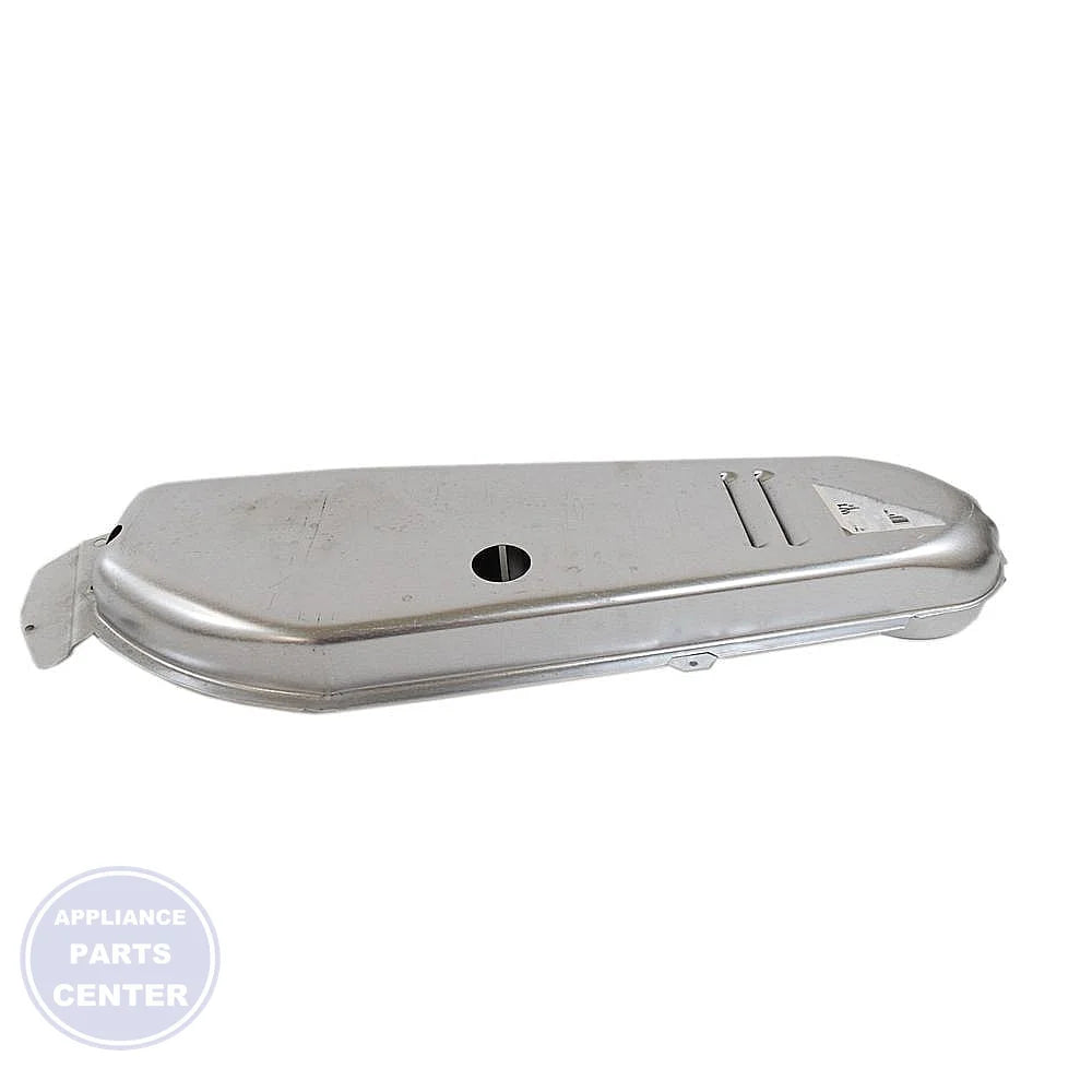 WHIRLPOOL AIR DUCT WPW10293765 - Side view with precise measurements