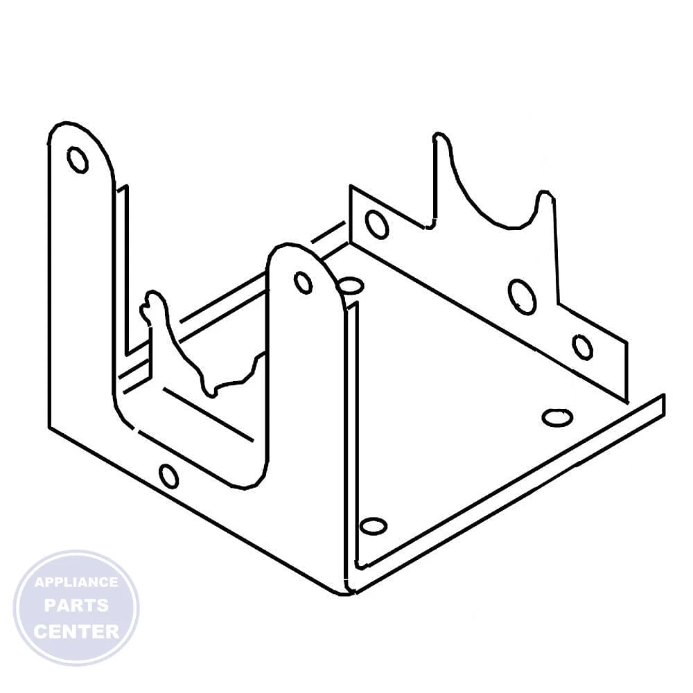 WHIRLPOOL BASE ASSEMBLY WP3387118 - Main view showing sturdy support for WHIRLPOOL Model A