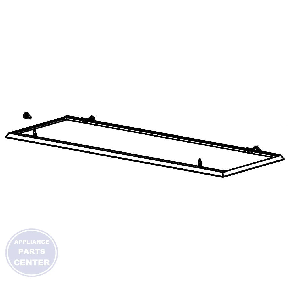 Whirlpool Base Cover W10795232 - Main view showing protective features for Whirlpool models