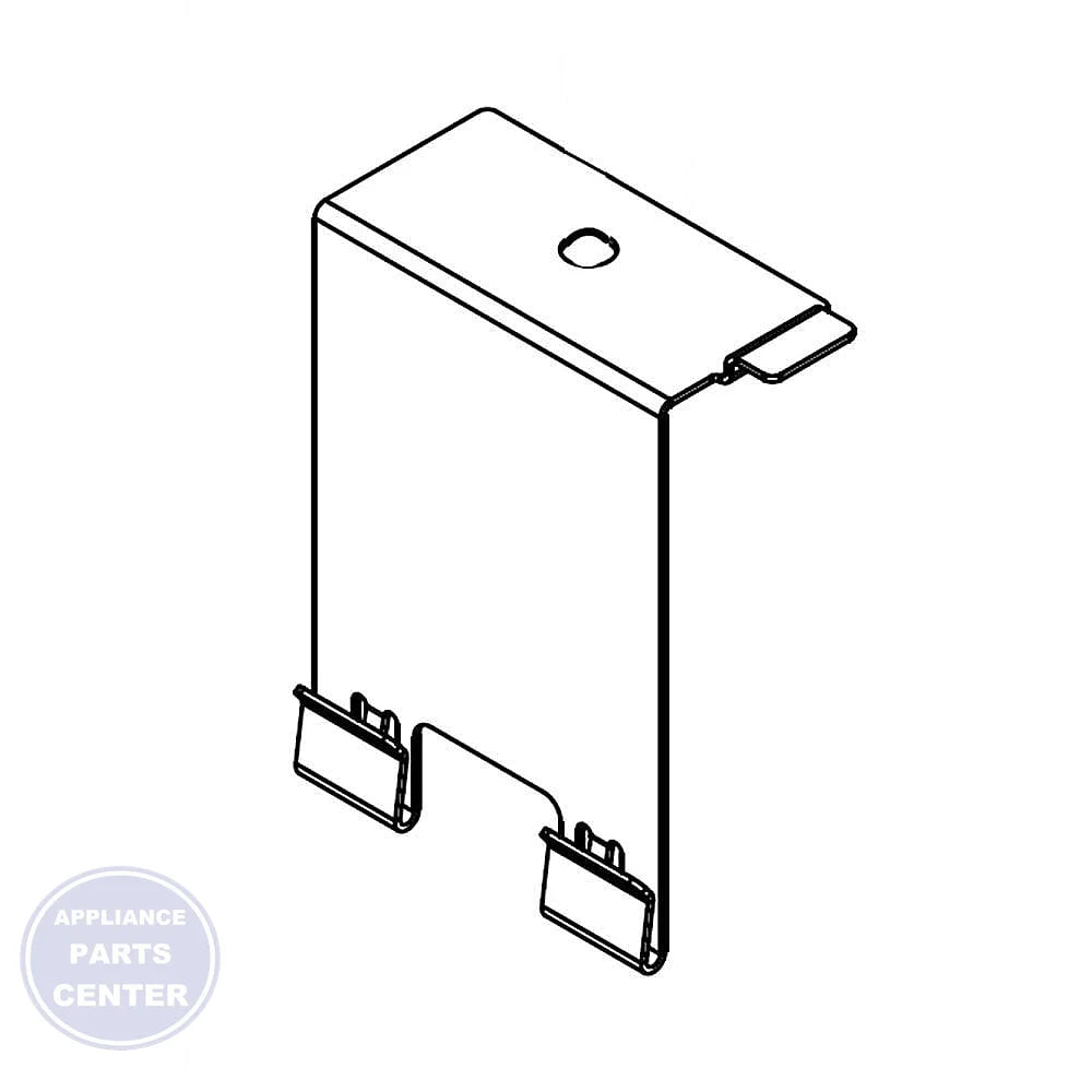 WHIRLPOOL BRACKET ASSEMBLY W10391376 - Main view showing sturdy support for various WHIRLPOOL models