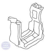 Whirlpool WHIRLPOOL BRACKET W10882148 - Main view showing sturdy design for WPL Washing Machines