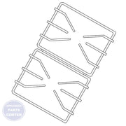 Whirlpool WHIRLPOOL BURNER GRATE W11225759 - Main view showing stability for WPL-1000X and WPL-2000Y models
