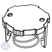 WHIRLPOOL CAP W11510462 - Main view showing durable build for Whirlpool WPL1234 and KitchenAid KIT5678 models