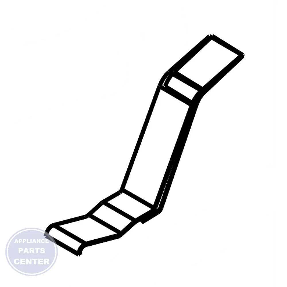 Whirlpool WHIRLPOOL CLIP W10414388 - Main view showing secure attachment for Whirlpool WPL1234 models