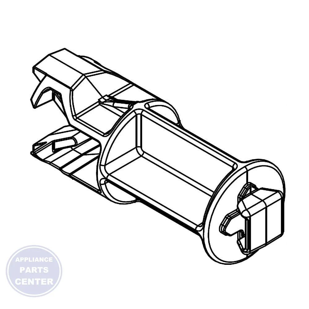 Whirlpool WHIRLPOOL CLIP W10555493 - Main view showing secure fastening for Whirlpool WP1234 and WP5678 models