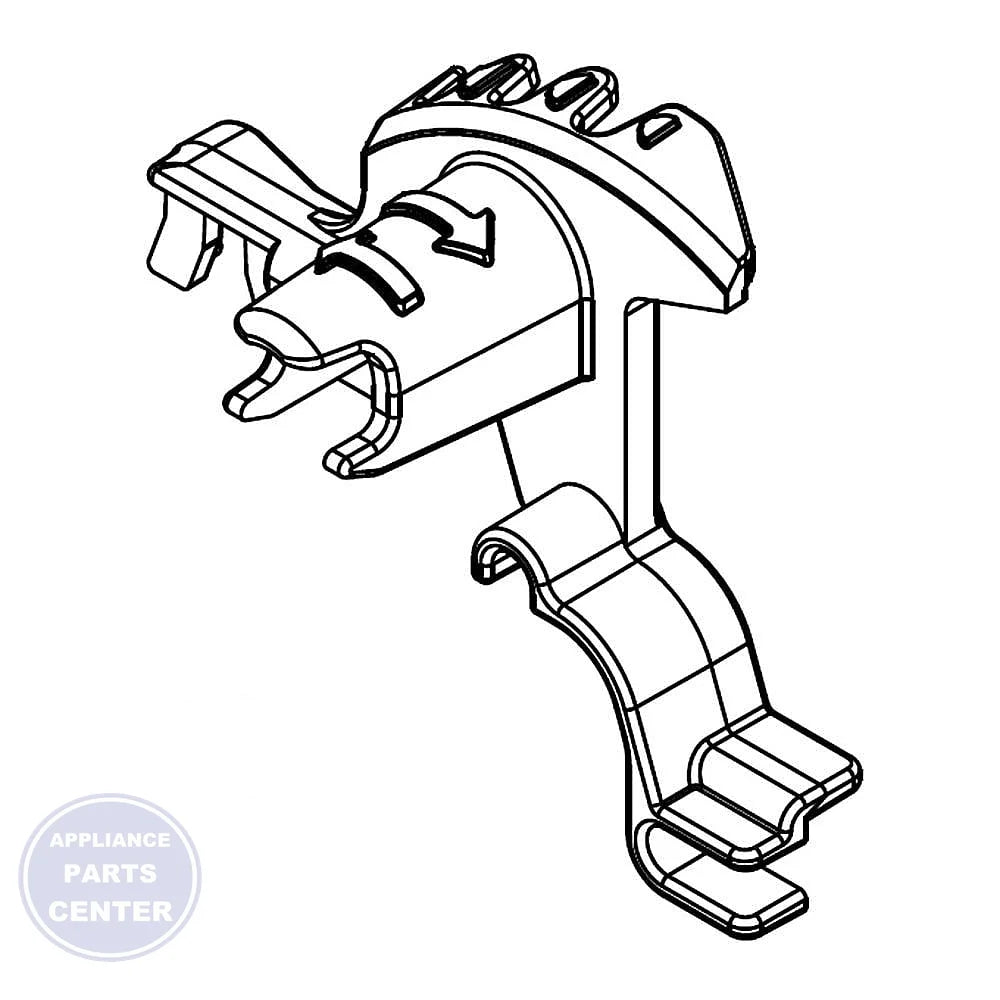WHIRLPOOL CLIP W11179755 - Main view showing secure attachment for WPL models