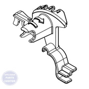 WHIRLPOOL CLIP W11179755 - Main view showing secure attachment for WPL models