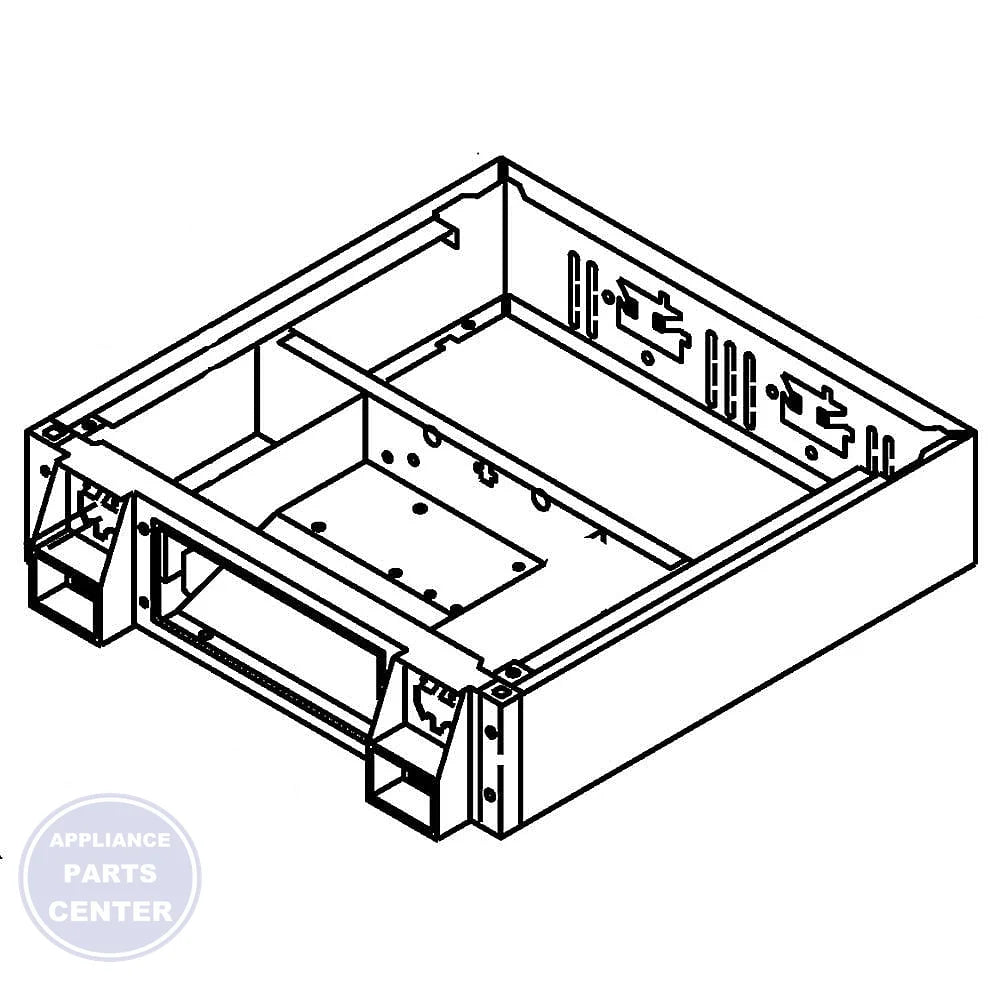 Whirlpool WHIRLPOOL COLLAR W10862444 - Main view showing enhanced airflow for specific models