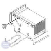 WHIRLPOOL CONDENSER W11233634 - Main view showing efficient cooling for Whirlpool models