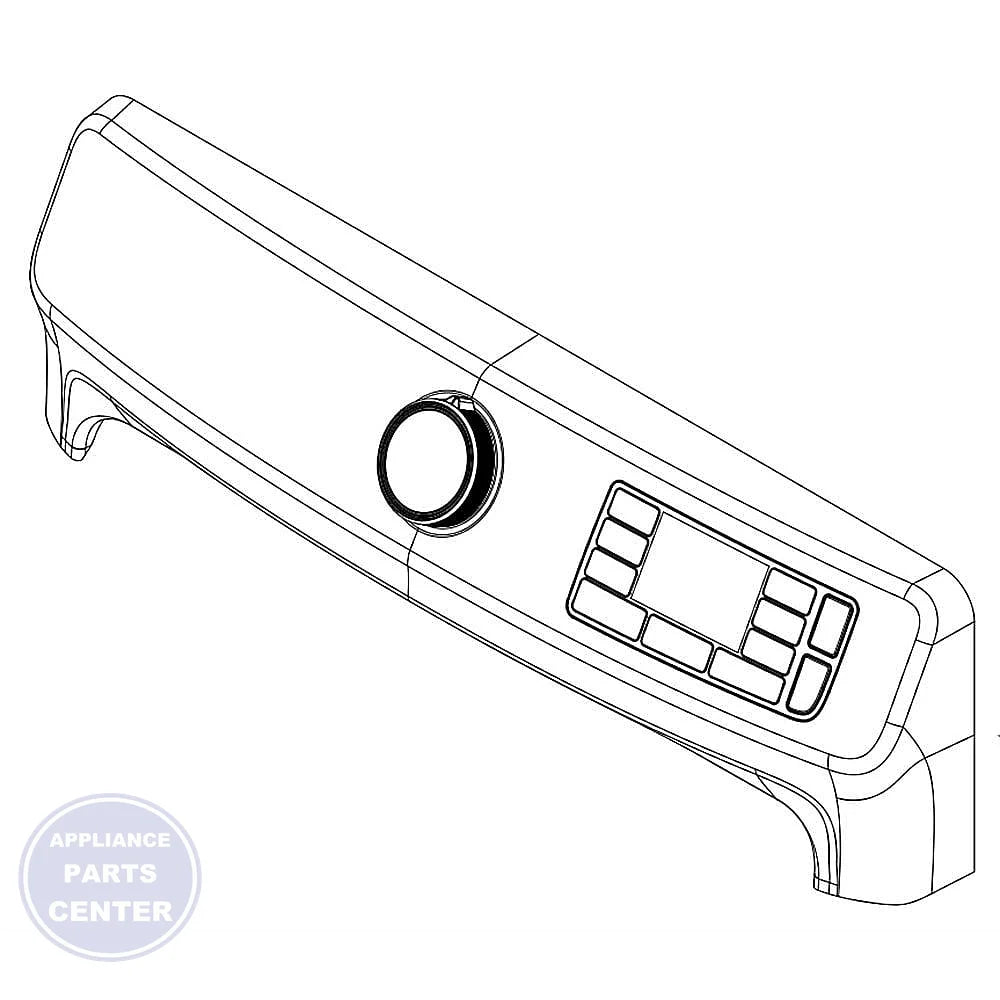 Whirlpool WHIRLPOOL CONSOLE ASSEMBLY W11310058 - Main view showing touchpad for various Whirlpool models